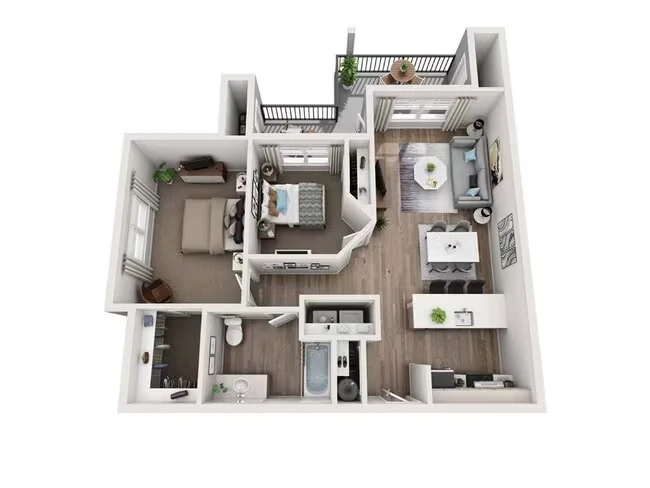 Paradise II S-301 floor plan